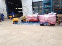 萨奥公司多台小型压路机成功发往目的地