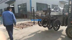 萨奥机械一台混凝土激光整平机成功出口